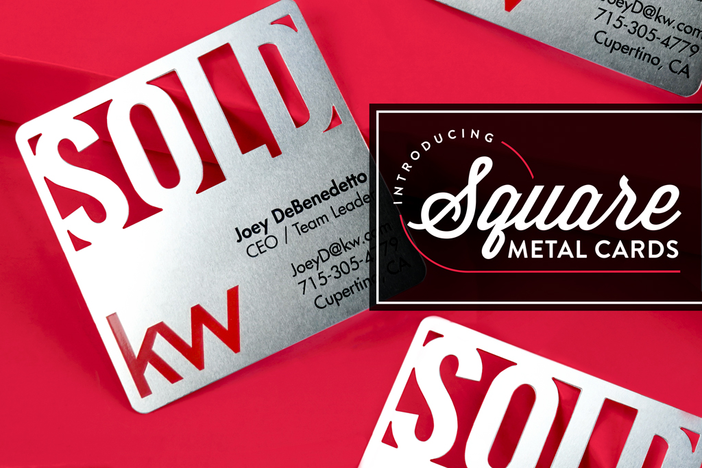 My Wholesale Business Card | Square Metal Card 20 Percent Off 1