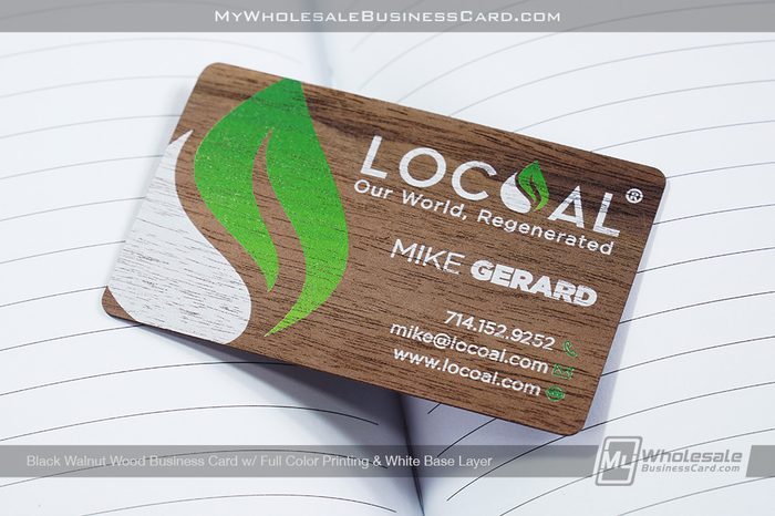 How To Win Client Emergencies With 24-Hour Premium Cards 8 My Wholesale Business Card | Black Walnut Wood Business Card Full Color Printing White Base Layer Locoal