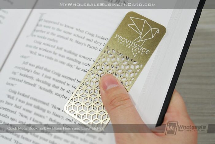 Quick Metal Bookmark