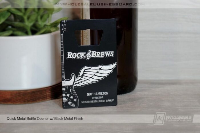 Quick Metal Bottle Opener