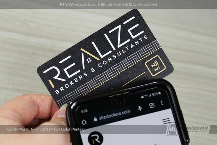 Quick Plastic Nfc Card