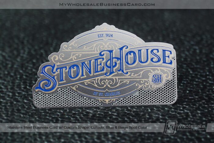Stainless Steel Business Card