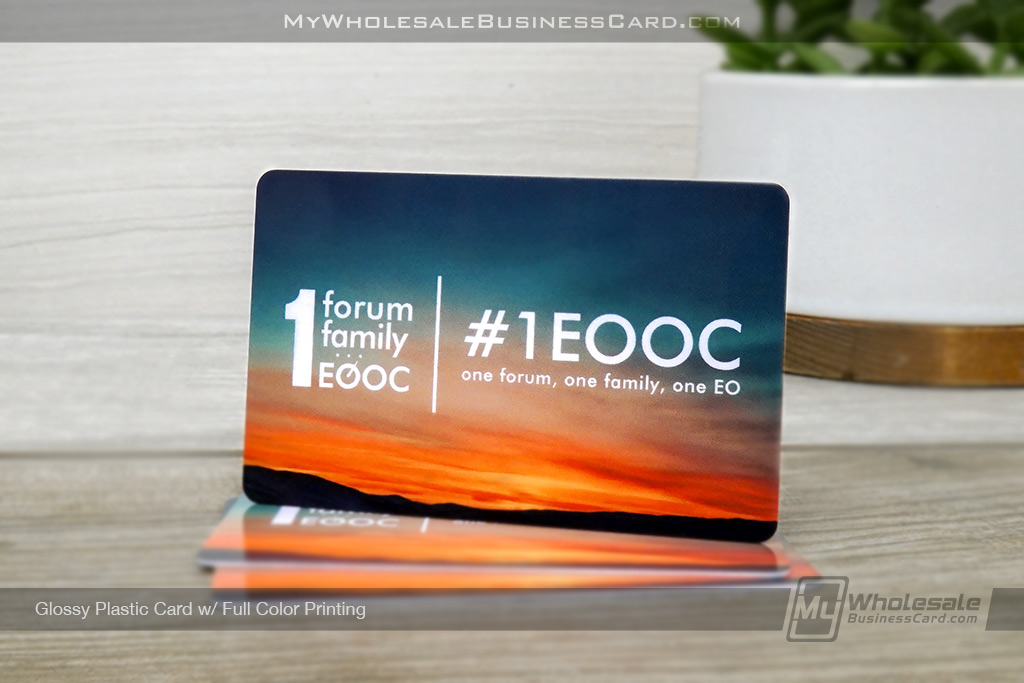 Metal Business Cards Vs. Plastic Business Cards Vs. Wood Business Cards: What Should You Recommend? 5 My Wholesale Business Card | Glossy Plastic Business Card Sunset Photo Full Color Print